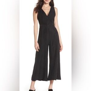 Knot sisters birdie jumpsuit in black NWT | size Large